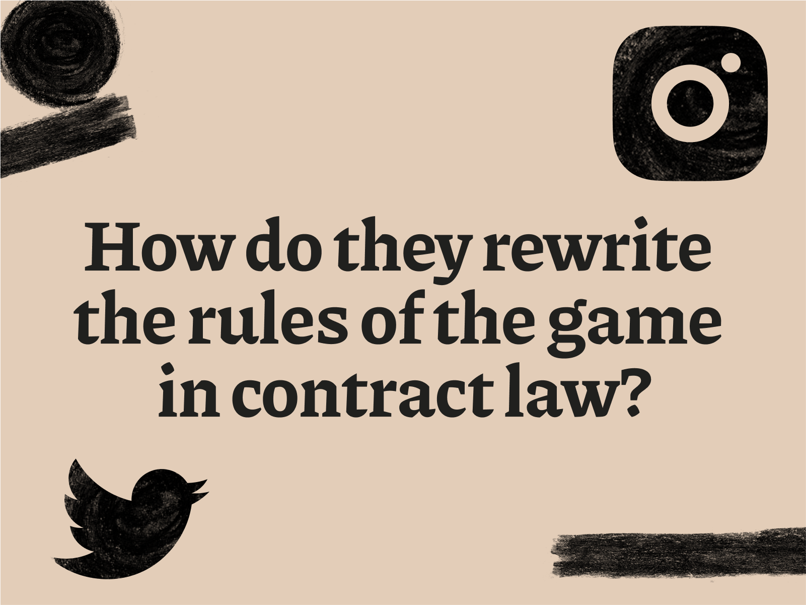 Social media rewrites the rules of the game in contract law